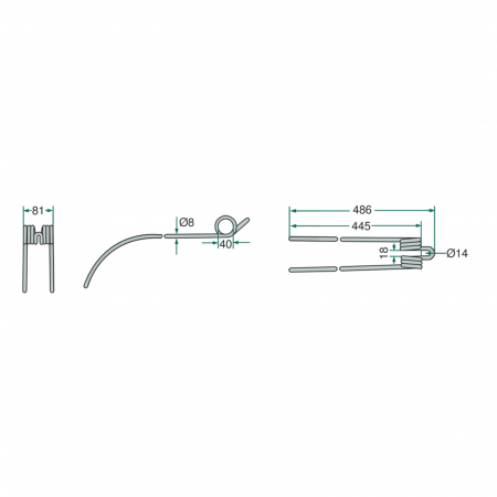 Arc grebla Deutz-Fahr 5250658025906580259 1.1036.630.113.00 [1]
