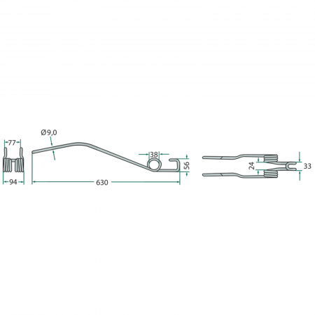 Arc grebla Deutz-Fahr 16504331 06583910 16501112 16502739   [1]