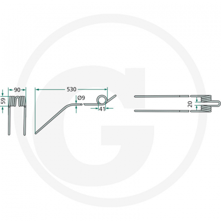 Arc grebla Deutz-Fahr KS 100 4059139027354 52506581134   [1]