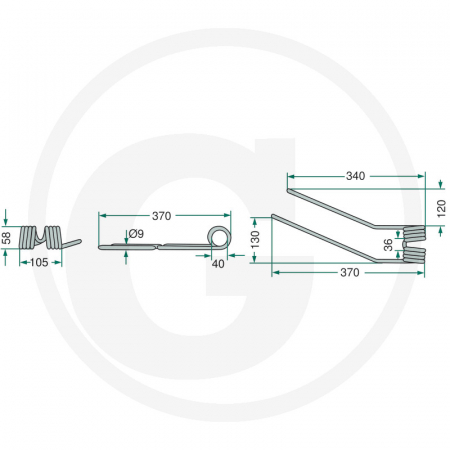 Arc intorcatoare Fella - dreapta 525487133 487133 460181   [1]
