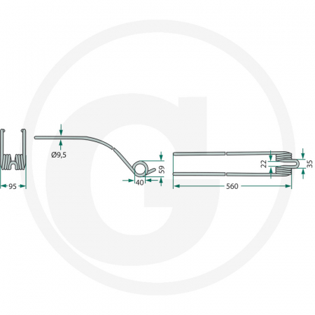 Arc grebla FELLA L-580 4059139024780 525160111   [1]