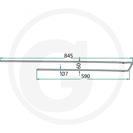 Arc grebla Fransgard 15-FRA-07 15-FRA-07 40273   [1]