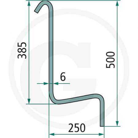 Arc grebla John Deere VL1318 VL1318 [1]