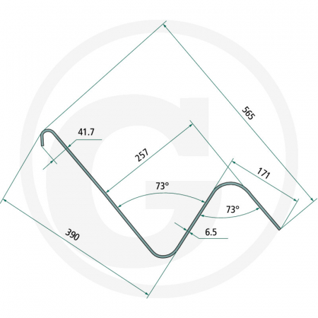 Arc grebla John Deere VL2326 VL2326   [1]