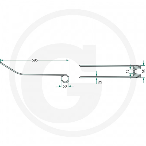 Arc Grebla Kuhn   16606394 Kuhn|Taarup|Vicon/PZ|Deutz Fahr [1]