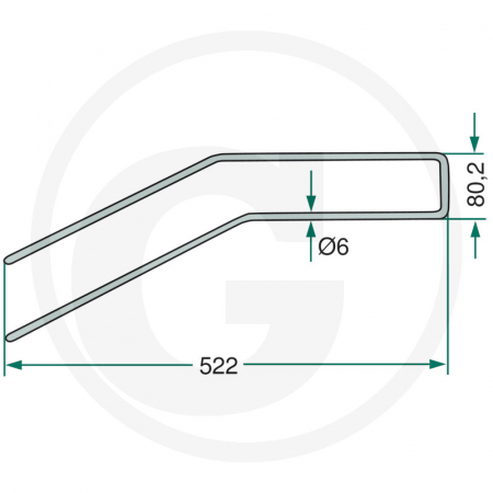 Arc grebla KUHN GA 300 52557502800 4059139027323   [1]