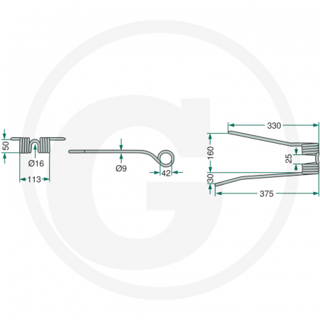 Arc grebla PZ-111 PZ-110 4059139025435   [1]