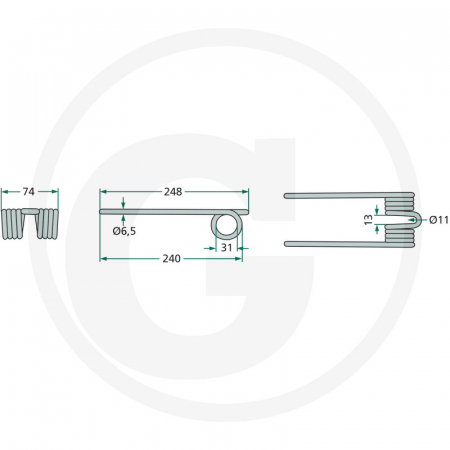 Arc grebla Vogel&Noot F580008 F580008   [1]