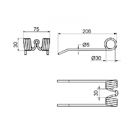 Arc pick-up Claas Markant 0008072972 19093 [1]