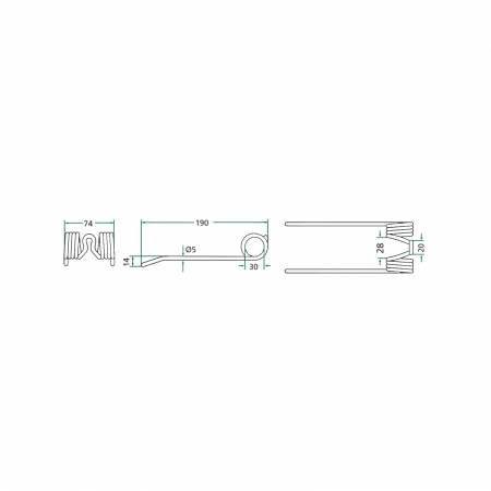 Arc pick-up Claas 8603510 [1]