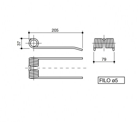 Lerda - Arc pick-up Lerda 3603005  