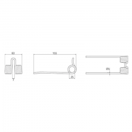Arc pick-up Pottinger 00436144  436.144 436138   [1]