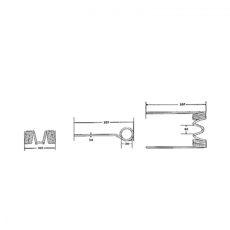 Arc pick-up Massey Ferguson 781.943M1   [1]