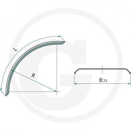 Aripa fata 250x925x40 mm 220106025090 E2400 82001945 106025090   [4]