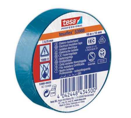3.6. Adezivi & benzi - Banda izolatoare electrica PVC 10mx15mm T539880003000