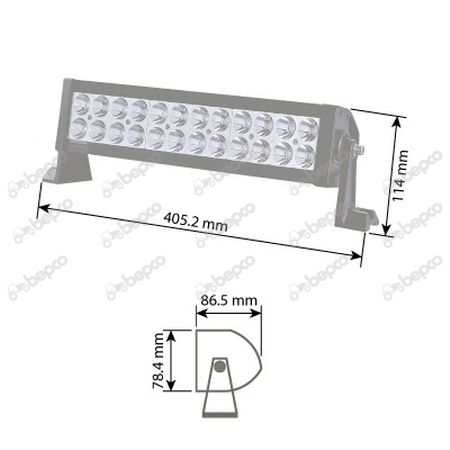 Bara luminoasa cu LED 72W 5760 Lumen P675893 724470   [1]