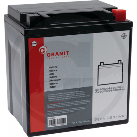 1.6.1. Acumulatori - Baterie 12 V / 30 Ah 57953033 FIX30 NH1232R  