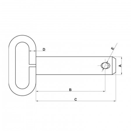 Bolt cu maner - Ø19 Z519098KR   [1]