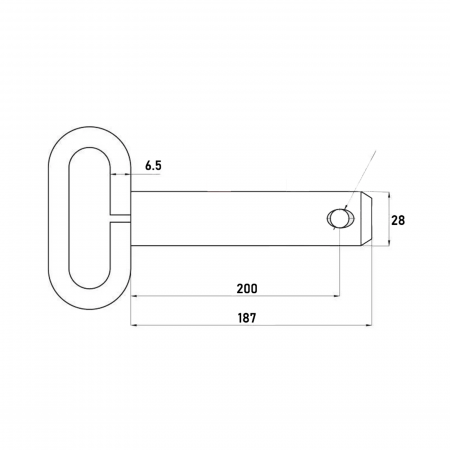 Bolt cu maner - Ø28 Z528183KR [1]