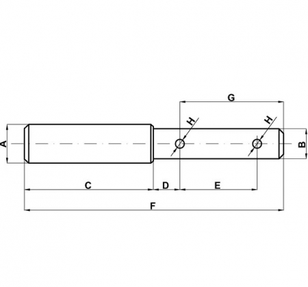 Bolt *22/28-180 mm 328180 [1]