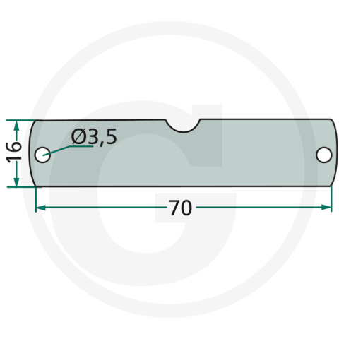 Bolt conductor - Kuhn 64758557130F, 58557130, 58557100, 58557110, 58557120 Kuhn [1]