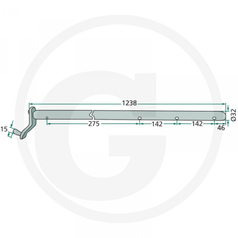 Brat gebla Fella L1238 mm [1]