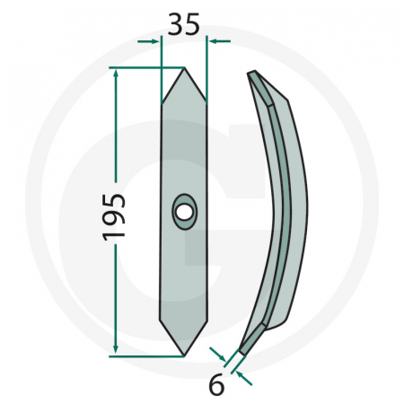 Brazdar cultivator 23532 RS2978S ZN339   [1]