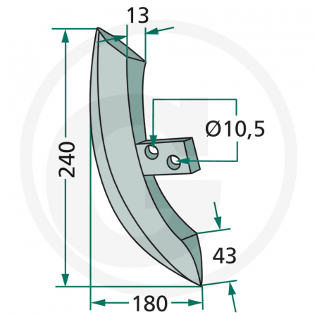 Brazdar semanatoare 18099.FI-06 2.137.301   [1]