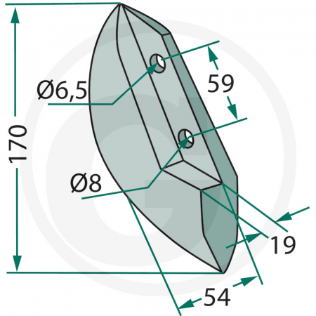 Brazdar semanatoare Stegsted 99.ST-02 99.ST-02 052127   [1]