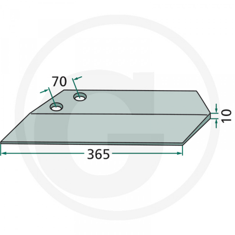 Brazdar stanga cultivator Pottinger 00966500210 [1]