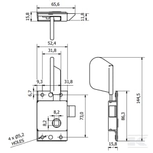 Broasca usa stanga  [1]
