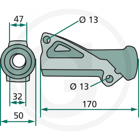 Bucsa brat Kuhn 57720610 57720600 57720620 [1]