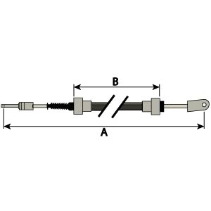 Cablu ambreiaj Fiat 5166668 5175762 [1]