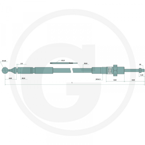 Cablu Joystick L 1750 mm [1]