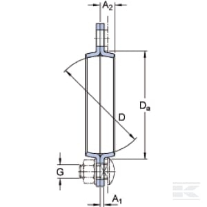 Carcasa rulment PE205  [1]