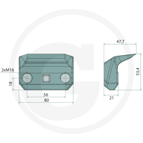 Ciocan batator forestier Humus  856.00.011 Humus [1]