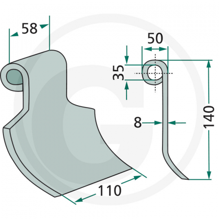 Ciocan tocatoare *35 18063-IND-154   [1]