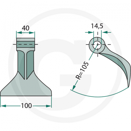 Ciocan tocatoare 18063-RM-64-14 3001095   [1]