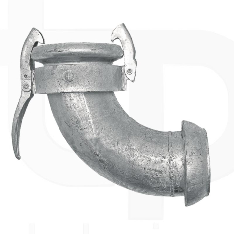 2.2.1.1. Sisteme de cuplare - Cot 90 grade Perrot, mama 6 inch / tata 6 inch - Granit - cod 4050200222 -tehnicapopan.ro