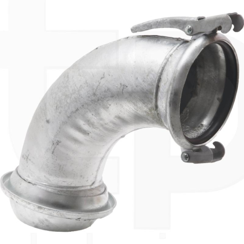2.2.1.1. Sisteme de cuplare - Cot 90 grade, sistem italian, 6 inch - Granit - cod 4050220612 -tehnicapopan.ro