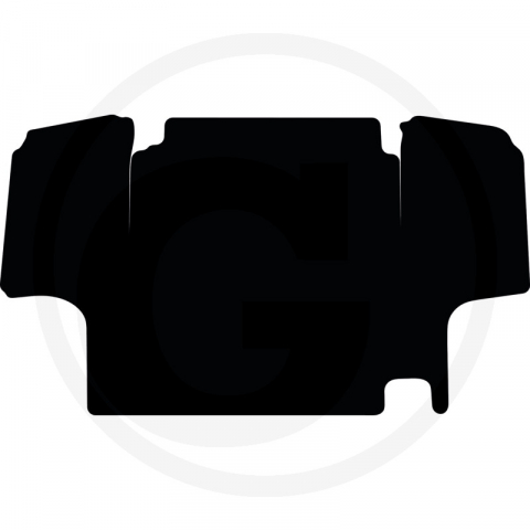 Case IH - Covor din cauciuc pentru cabina 844 XL 654950502