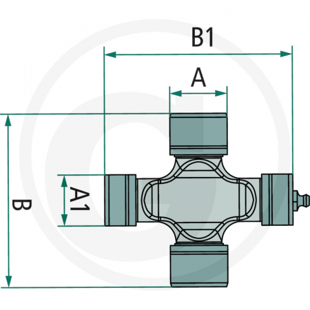 Cruce cardan F248 377377119   [1]