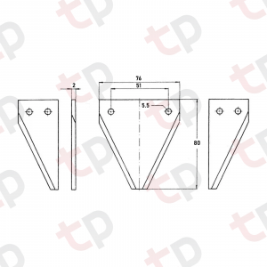 Cutit cositoare cu zimti 80GEZ 522187.Z020 [1]