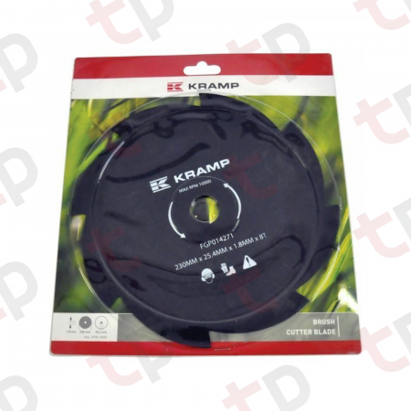 4.2.1. Scule pentru gradinarit - Cutit motocoasa - 230 x 25.4 x 1.8 FGP014271 