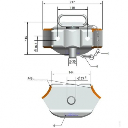 Cupla remorca 4300 kg 750002 8716106130733   [1]
