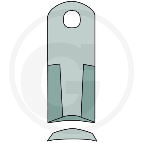 Cutit coasa John Deere, Kuhn 5611030001, 56110300, 697551 John Deere|Kuhn|Taarup|Kverneland|Agram [1]