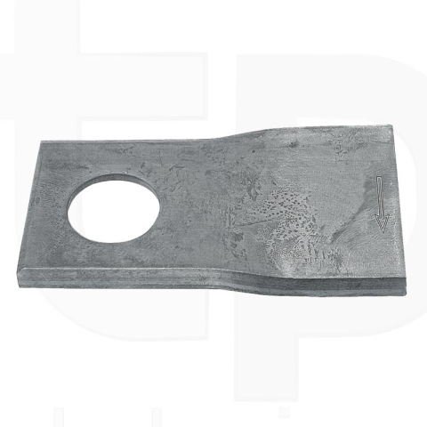 2.4.1.2. Piese de schimb coasa - Cutit coasa Krone 96 x 50 x 4 mm, orificiu 19 mm - stanga - Granit - cod 525146690.1/25 -tehnicapopan.ro