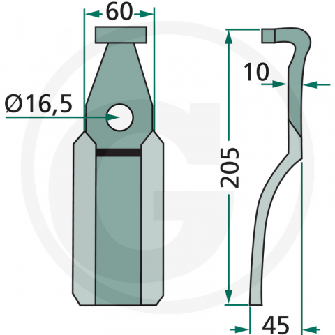 180PEG28 Cutit freza Pegoraro [2]