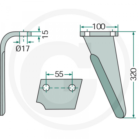 Cutit freza Perugini - stanga [1]