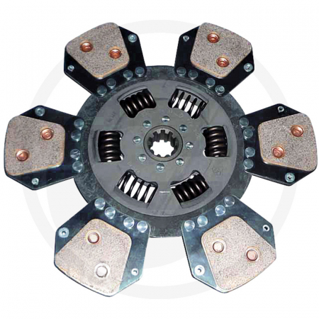 Tipuri de tractor: 248, 258, 268, 278, 284, 288, 385, 395, 454, 464, 474, 475, 484, 485, 495, 574, 584, 585, 595, 674, 684, 685, 695, 784, 785, 795, 884, 885, 895, 985, 995, 2400, 3210, 3220 - Disc ambreiaj Case IH Ø 310mm 25/221-110E 1944259C1 331015410 331015411 331015411. 85026C1 85026C1GV 85026C2 85026C3 85026C3GV  